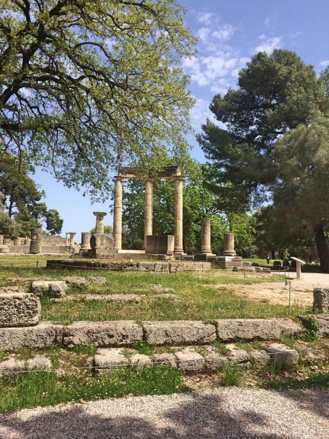 A House Between Ancient Olympia And The Ionian Sea Levendokhorion Luaran gambar